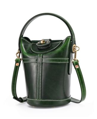 Begonia Vintage Bucket Crossbody Bag