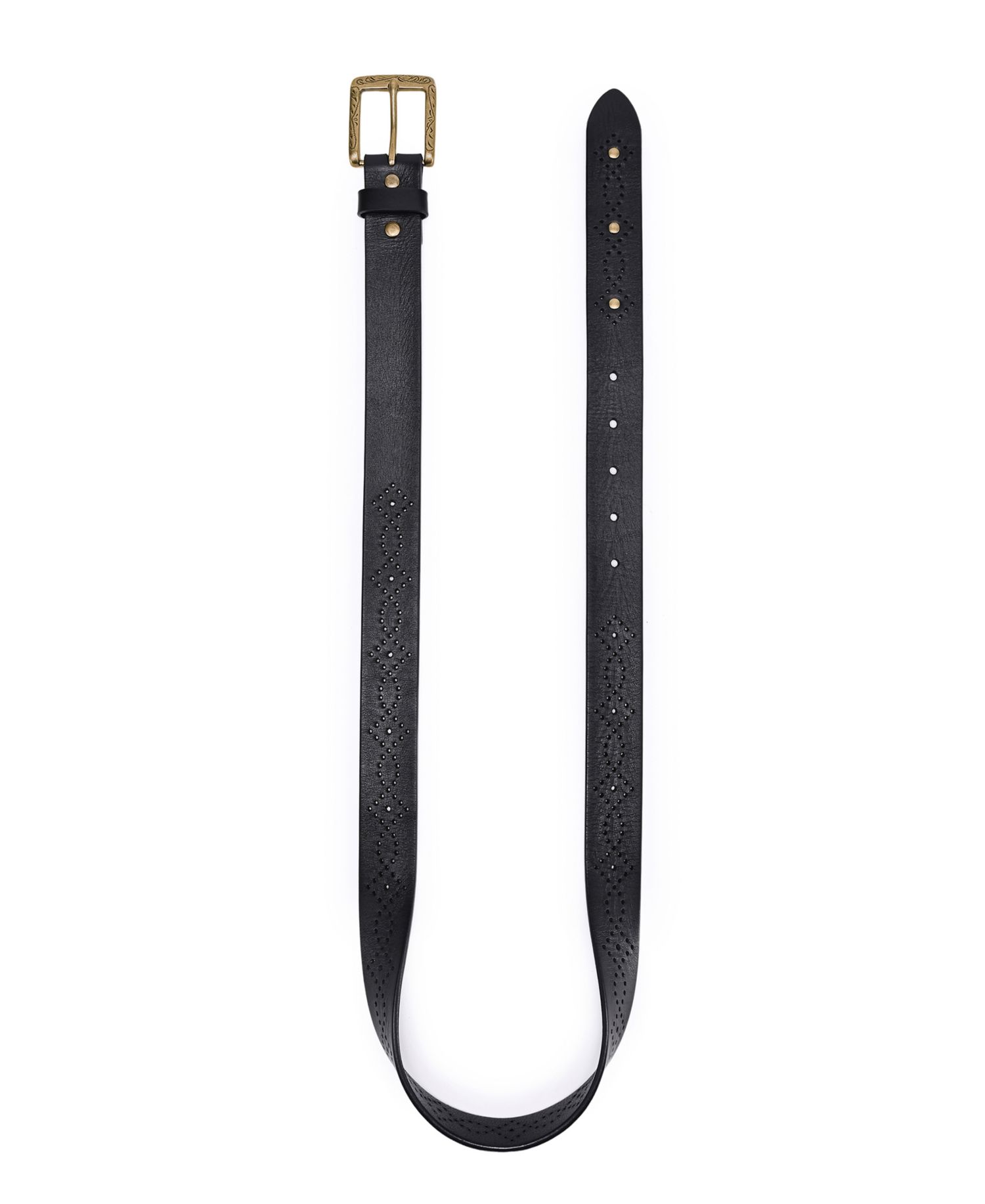 Women's Daisy Blossom Leather Belt