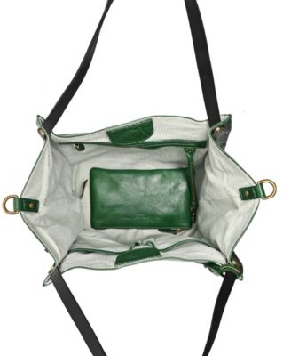 Women's Genuine Leather Daisy Tote Bag