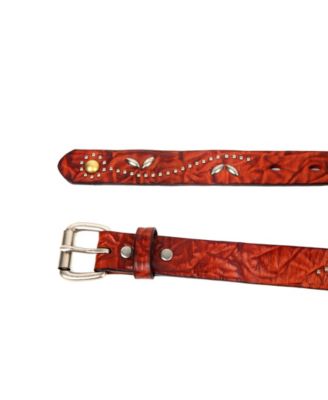 Women's Floral Breeze Leather Belt