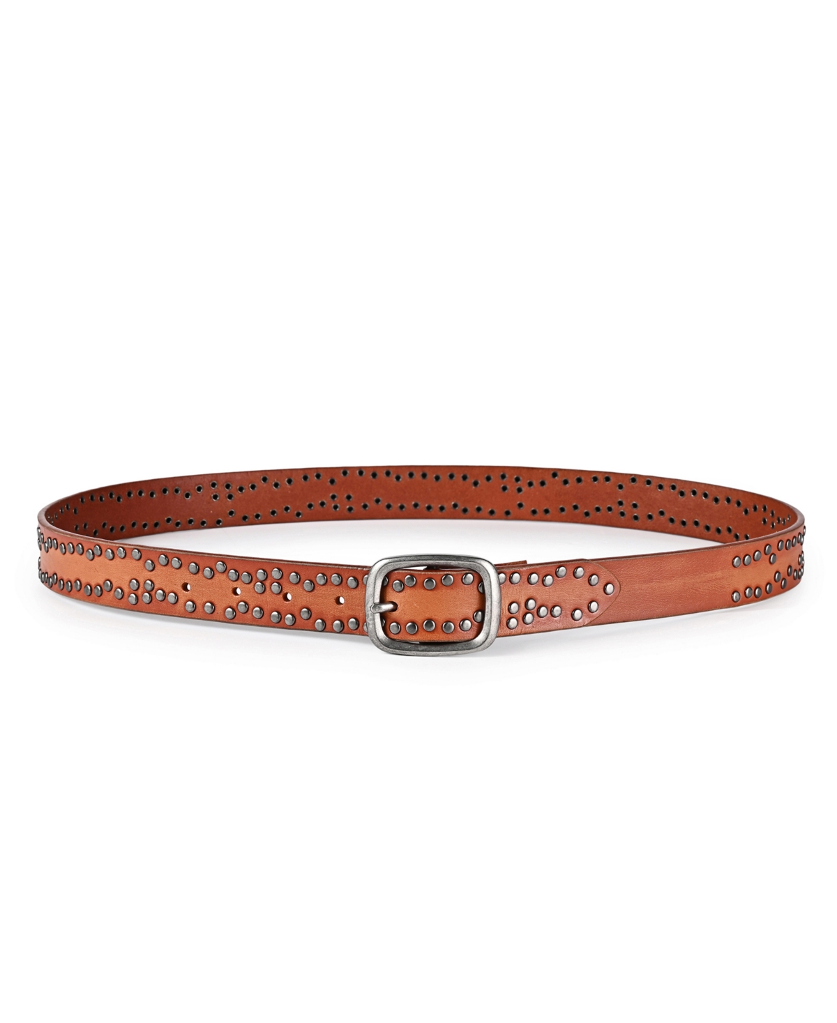 Old Trend Women's Westland Leather Belt In Camel