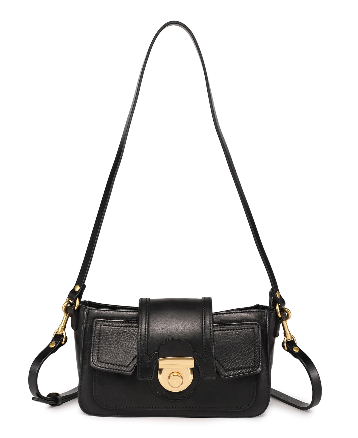 Old Trend Camellia Crossbody Bag In Black