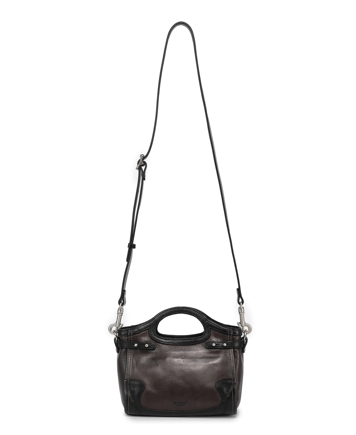 Shop Old Trend Canna Mini Satchel Bag In Taupe