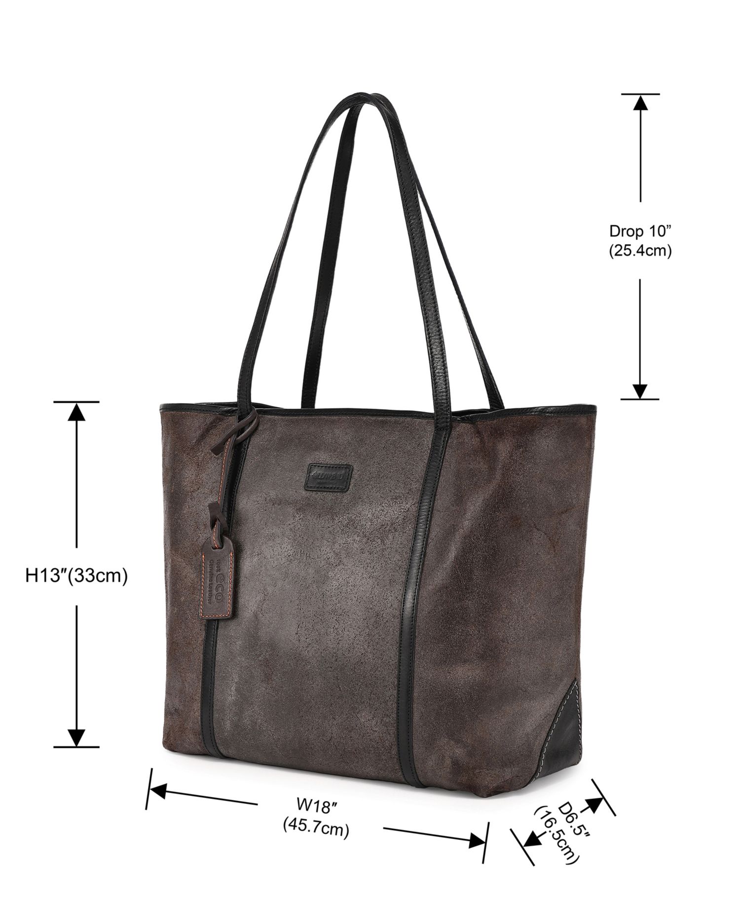 Alder Large Leather Tote Bag