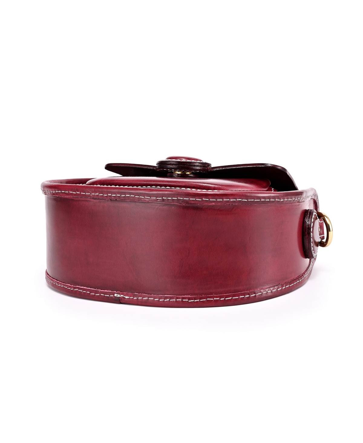Old Trend Begonia Vintage Crossbody Bag In Maroon