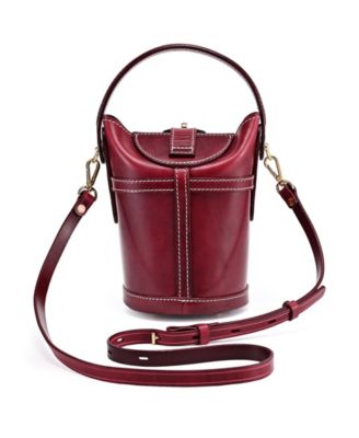 Begonia Vintage Bucket Crossbody Bag