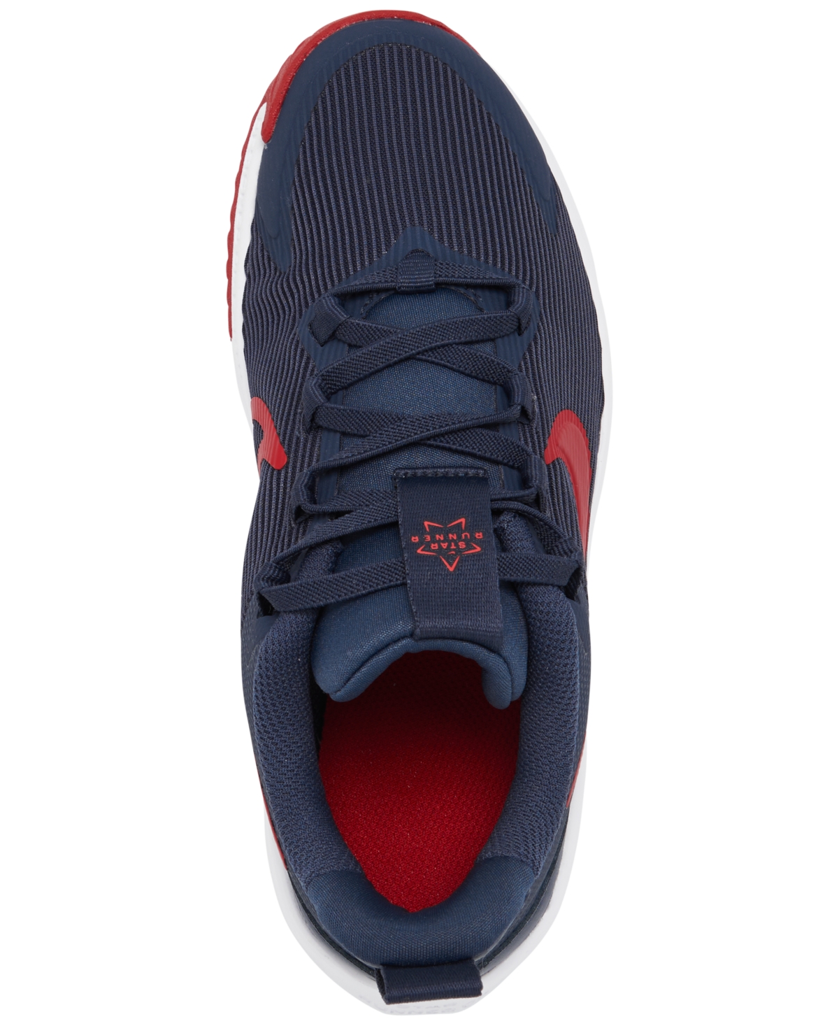Nike Little Kids Star Runner 4 Casual Sneakers from Finish Line - Gym Red