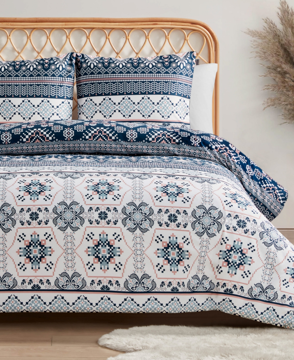 Jessica Simpson Bohemian 3-pc. Duvet Cover Set, Full/queen In Boho
