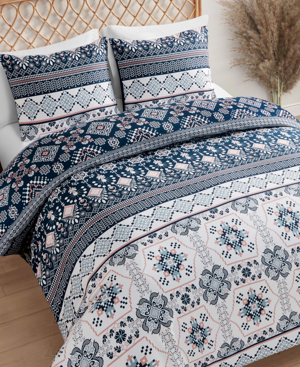 Jessica Simpson Bohemian 3-pc. Duvet Cover Set, Full/queen In Boho