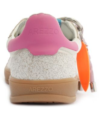 Women's Millie Lace-Up Sneakers with Charms