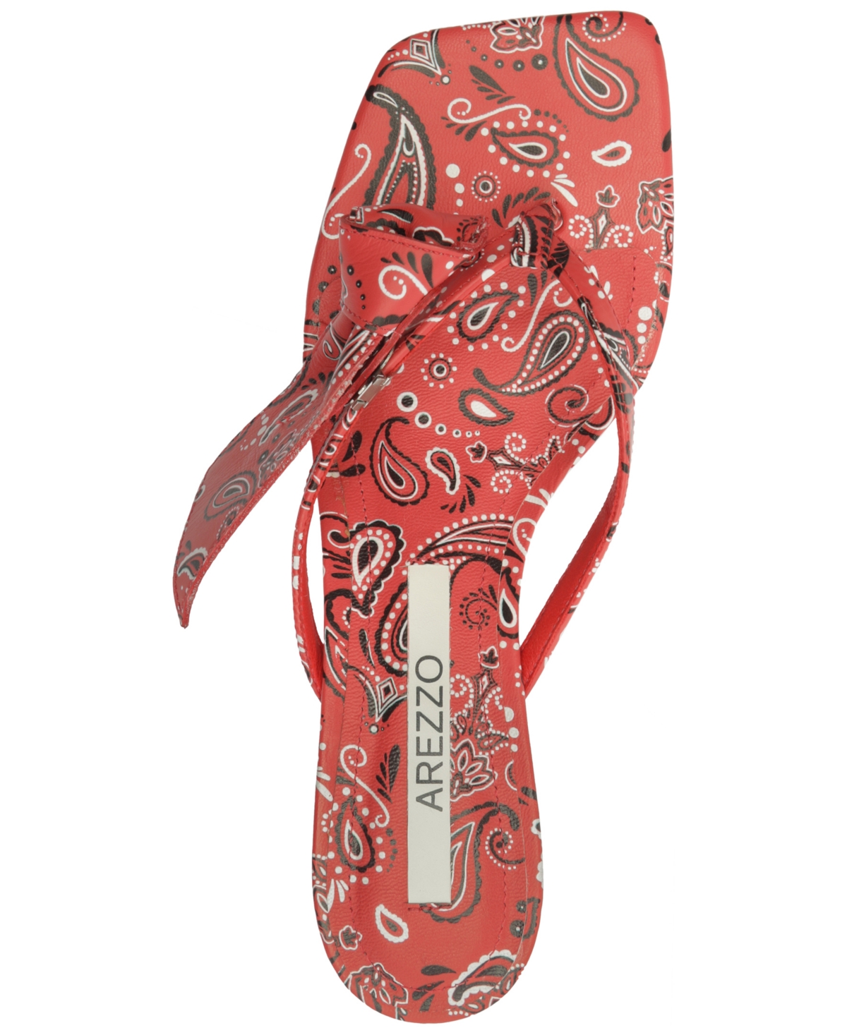 Arezzo Women's Lidia Mid Stiletto Sandals In Red Multi