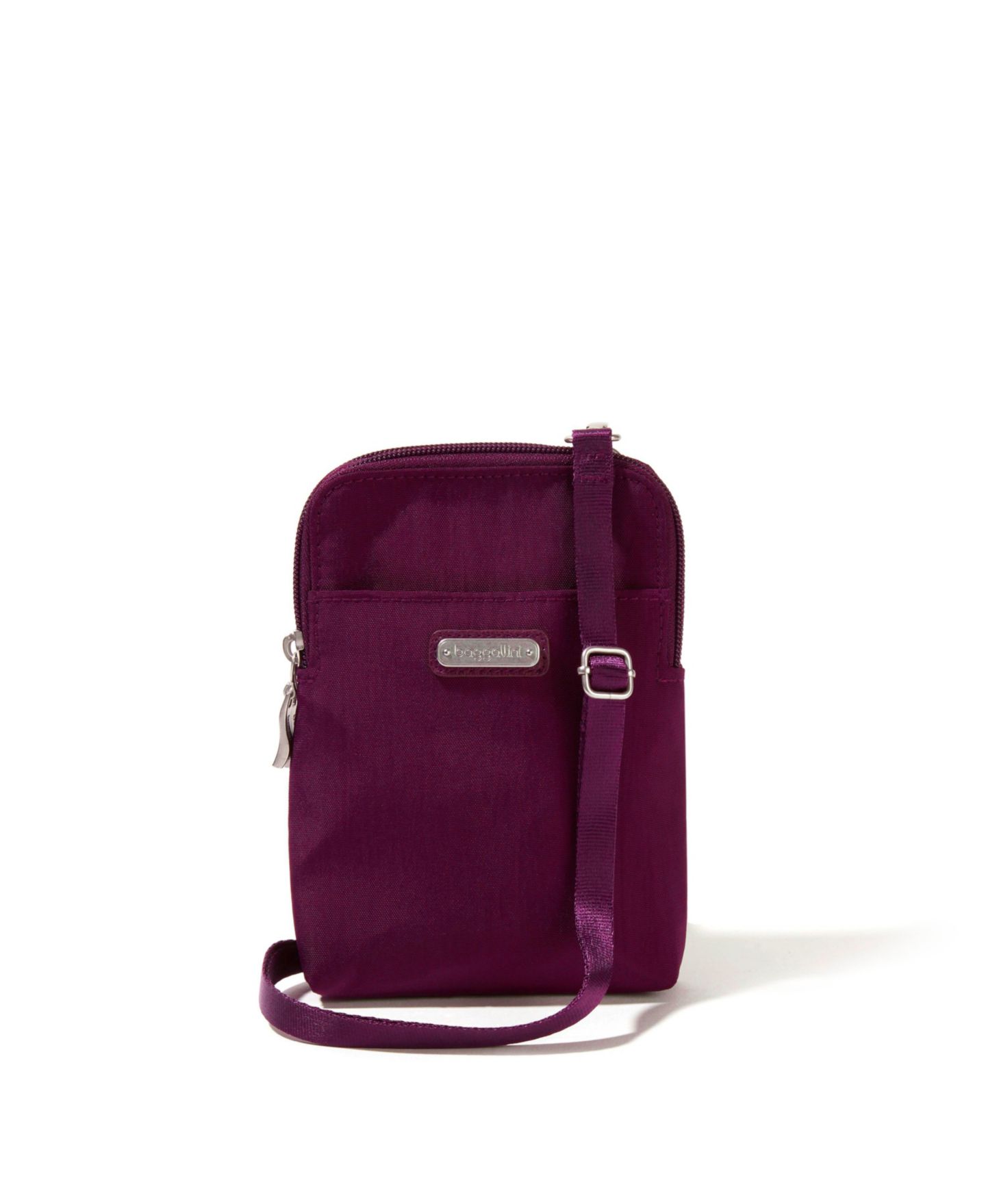 Женская сумка Baggallini Take Two RFID Bryant Crossbody, цвет: Шелковичный — фото 1
