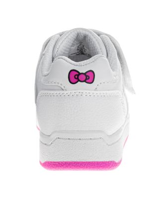Toddler and Little Girls Hook and Loop Casual Sneakers