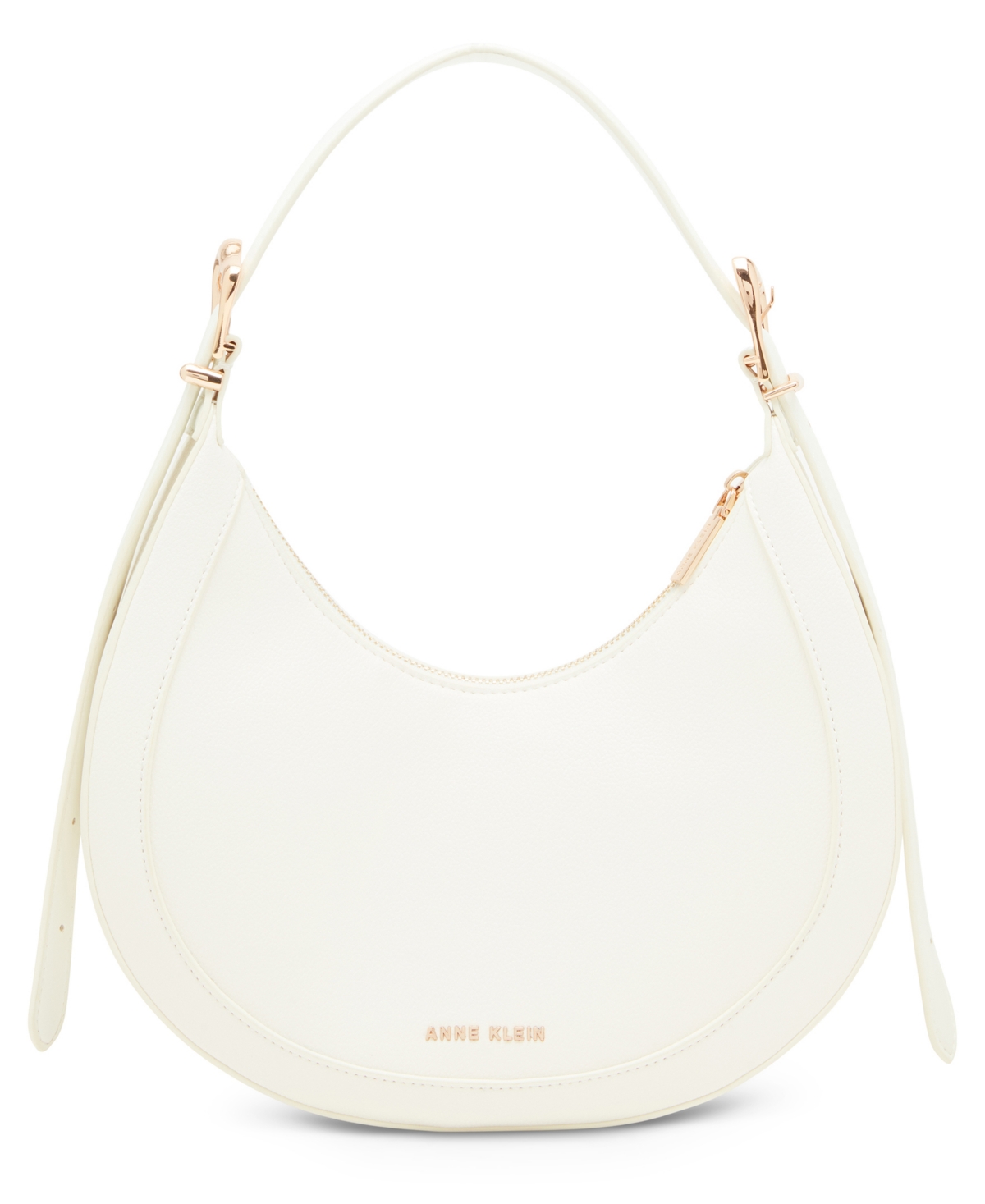 Crescent Small Shoulder Bag - White