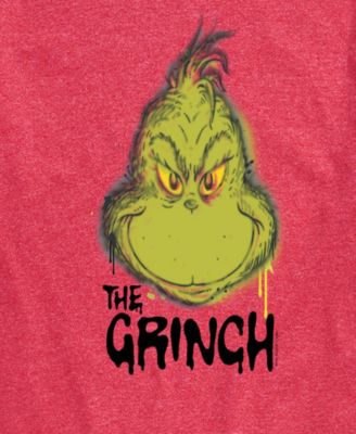 Men's The Grinch Face Short Sleeve Tee