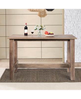 Multifunctional Counter Height Dining Table for Dining Room and Kitchen