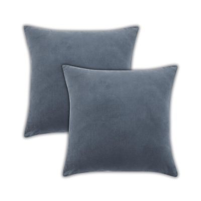 Stella Plush Velvet Decorative Pillow Cover, 20" x 20"