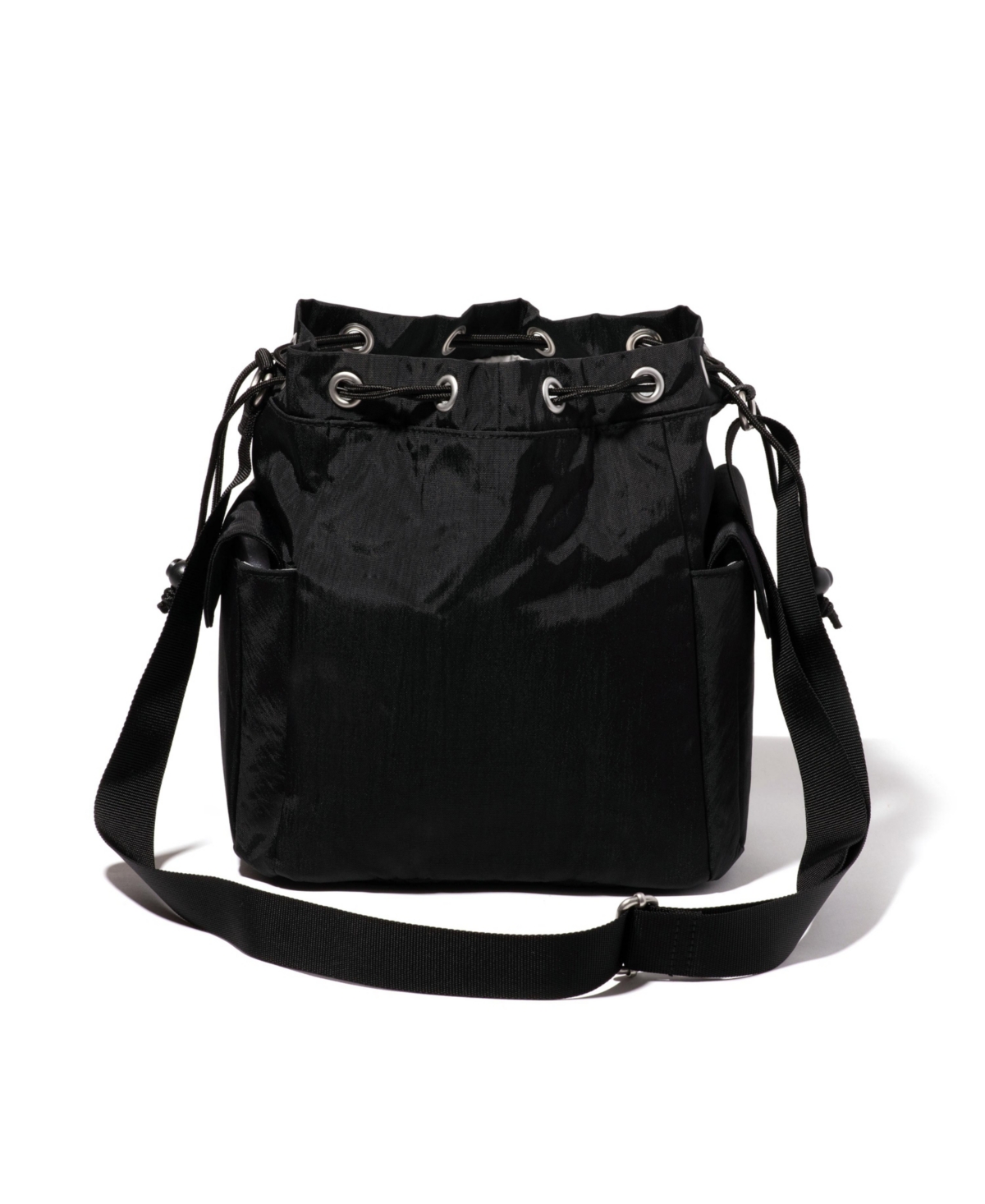 Baggallini Drawstring Crossbody Bag In Black