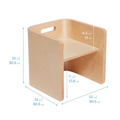 Premium Bentwood Multipurpose Table and Chair Set - Natural