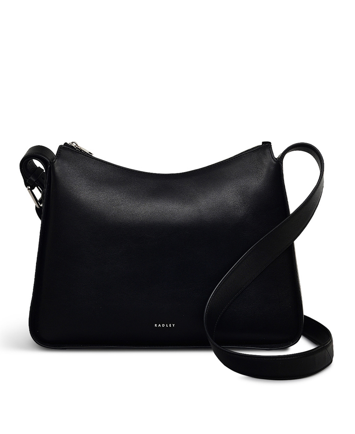 Radley London Westwell Lane Medium Ziptop Crossbody Bag In Black