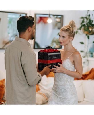 Makeup Train Case Cosmetic Organizer w/ Mirror Tray Artist CB Dusk