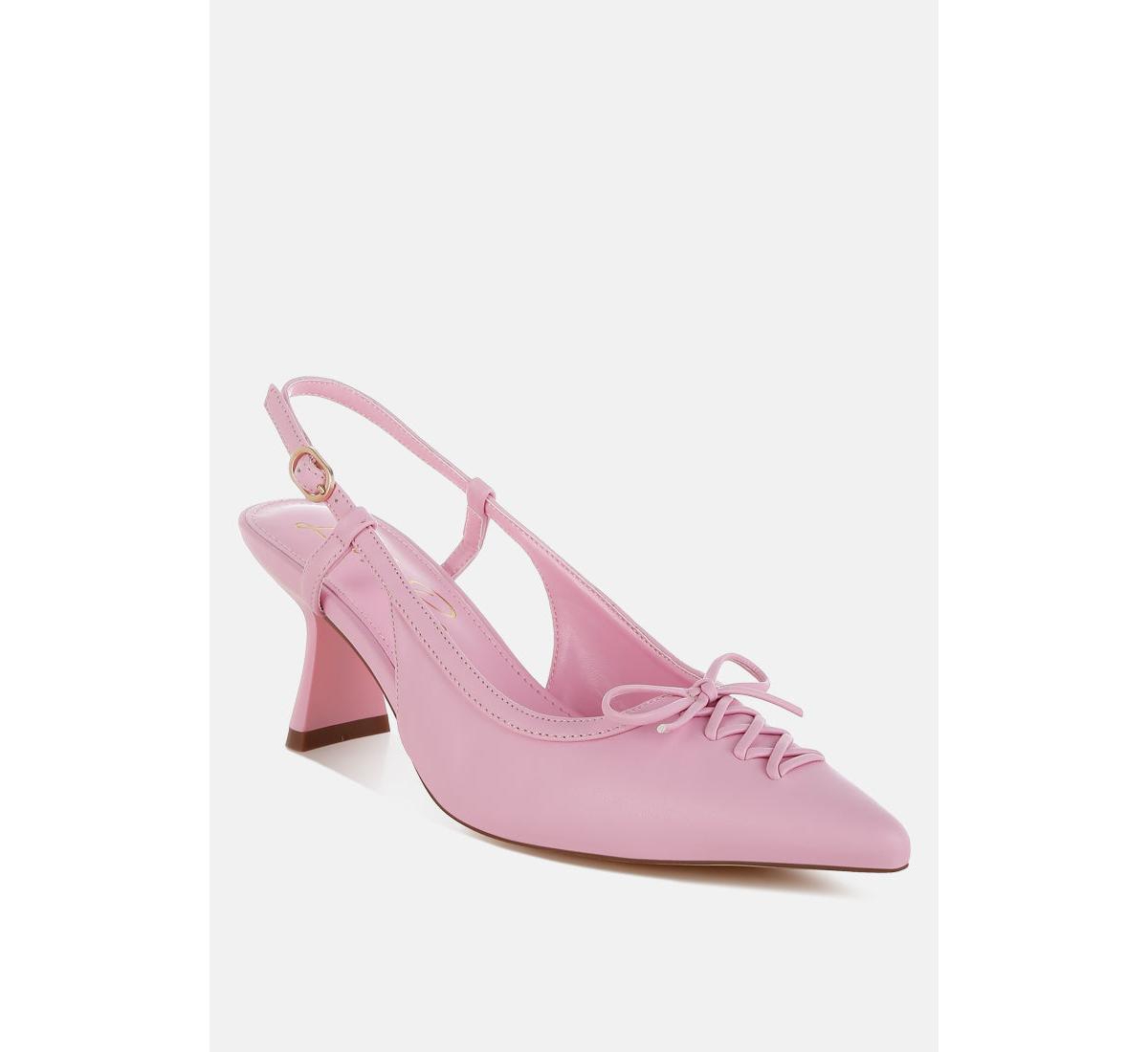 Danvers Kitten Heel Pointy Slingbacks