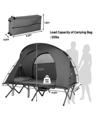 2-Person Outdoor Camping Tent with External Cover