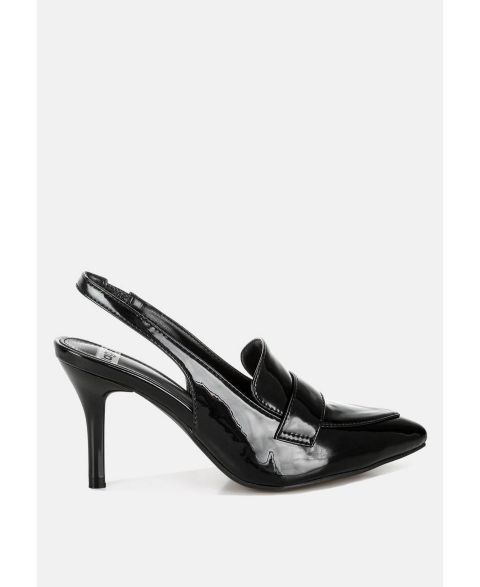 Женские сандалии Rag & Co Voisin Slingback Loafer, цвет: Чёрный