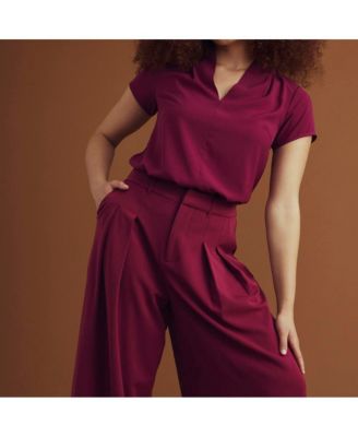 Women's Better-Than-Silk V-Neck Top