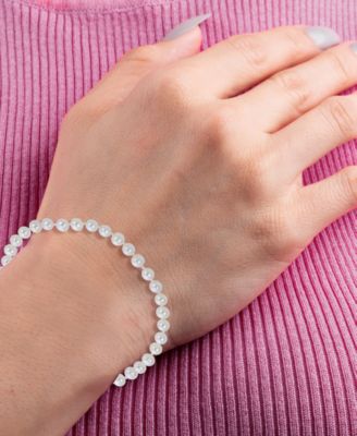 Cultured Freshwater Pearl (4-4-1/2mm) Strand Bracelet in 10k Yellow Gold