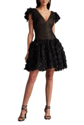 Women's Minx Flower Embellished Mini Dress