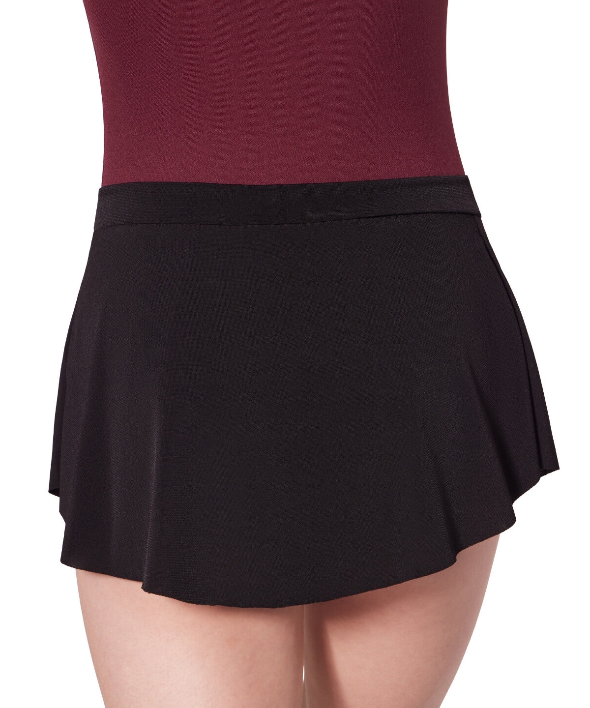 Capezio Girls Curved Pull-On Skirt