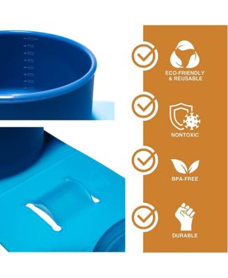 Go Go Bowl Set: 4 pk Deep Pool - 10, 20, 30 oz & Sandwich