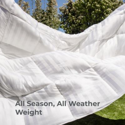 Low-Loft Duvet Insert | King | White | Viscose Material | Soft, Comfortable & Wicks Moisture