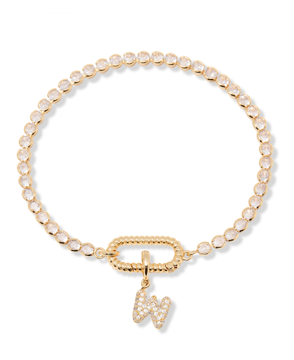 Petra Initial Tennis Bracelet - Letter Z