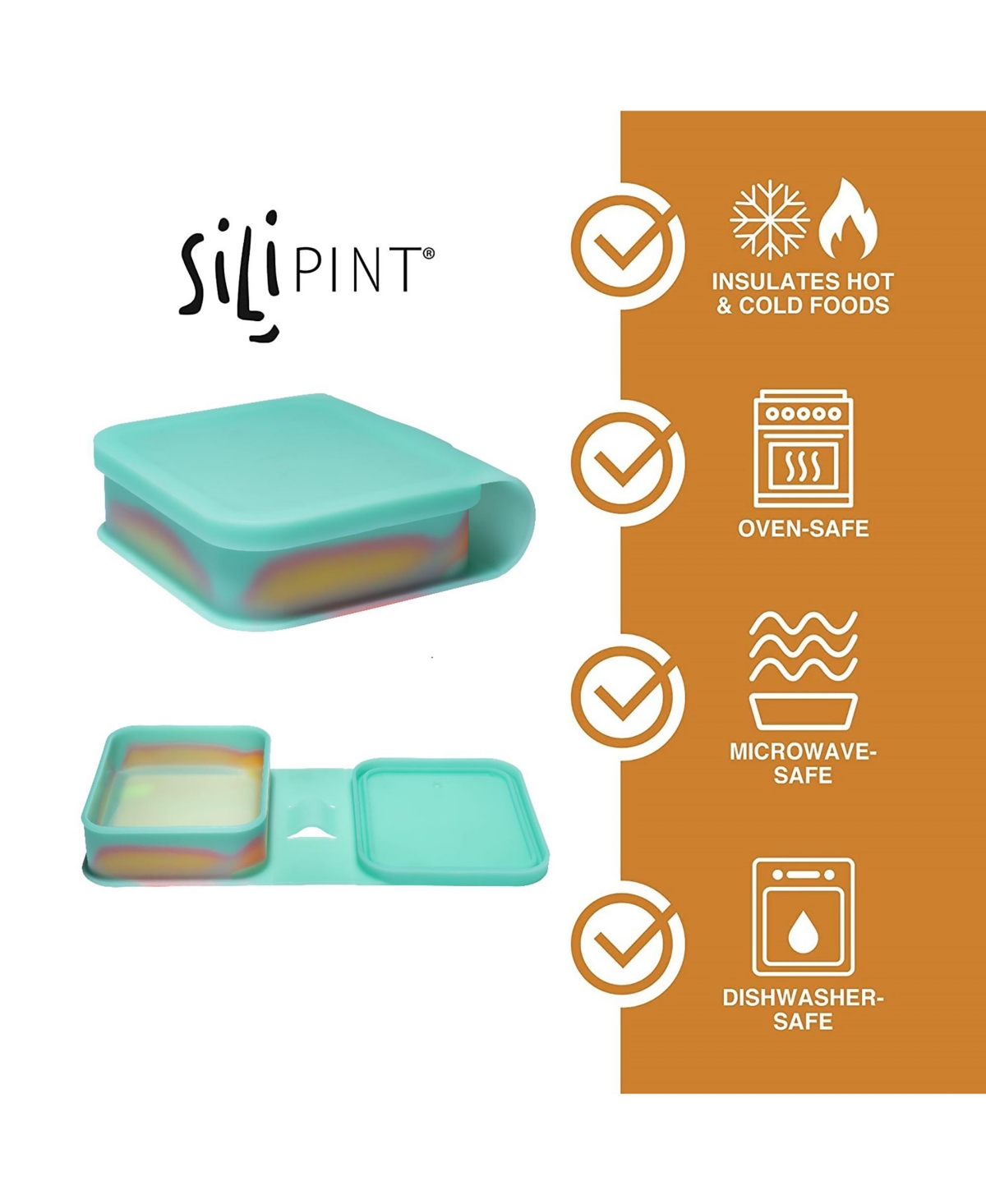 Silipint Go Go Bowl Sandwich pk -- Spring 2023 - Aurora