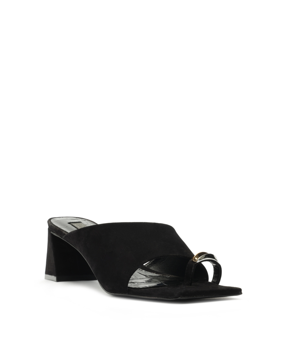 SCHUTZ WOMEN'S JODIE MID-BLOCK HEEL SANDALS 