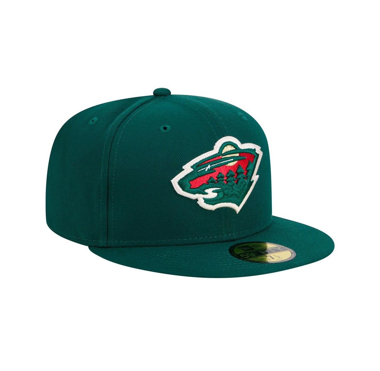 Men's Green Minnesota Wild Core 59FIFTY Fitted Hat