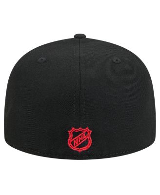 Men's Black Chicago Blackhawks Core 59FIFTY Fitted Hat