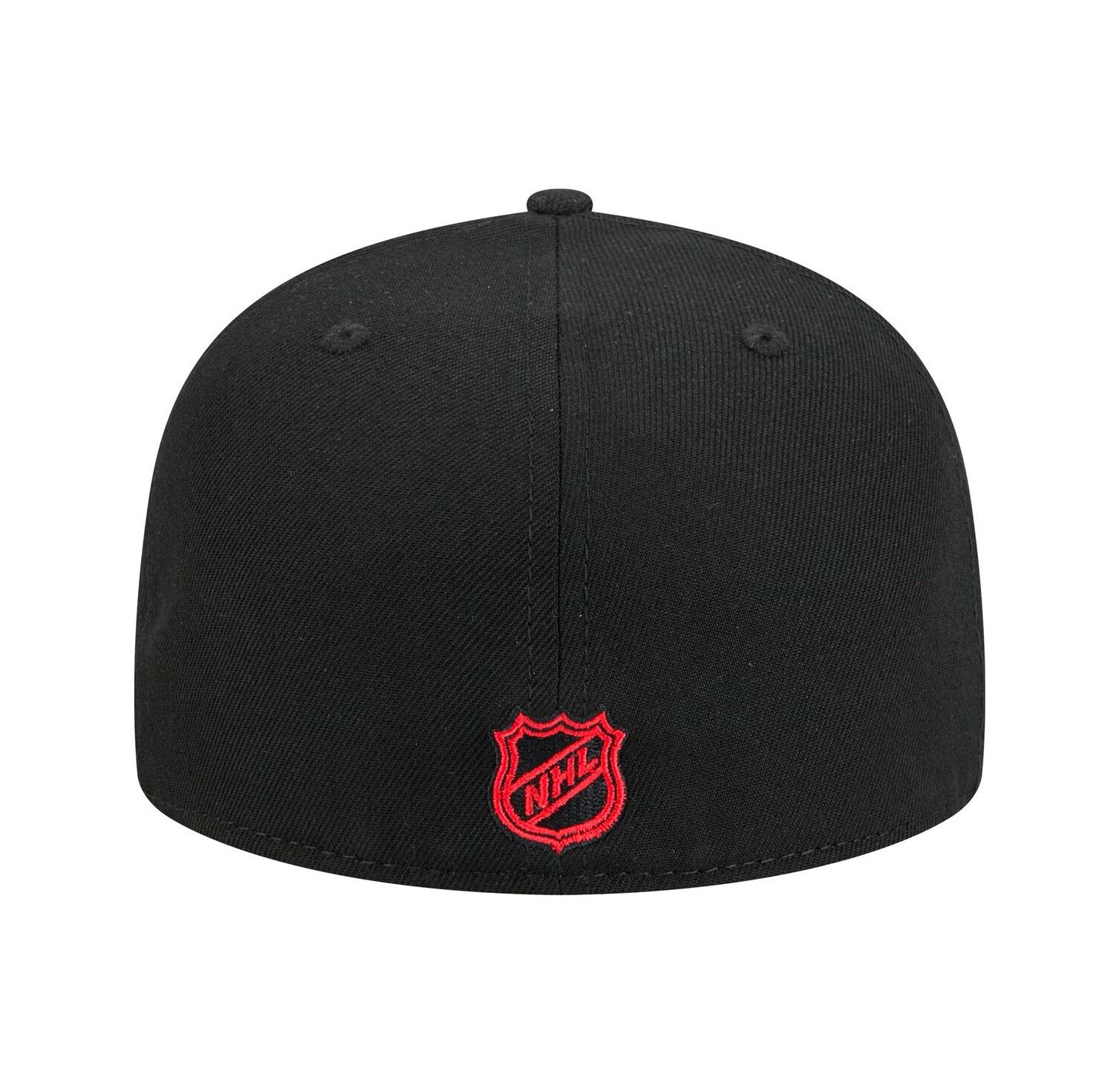Men's Black Chicago Blackhawks Core 59FIFTY Fitted Hat