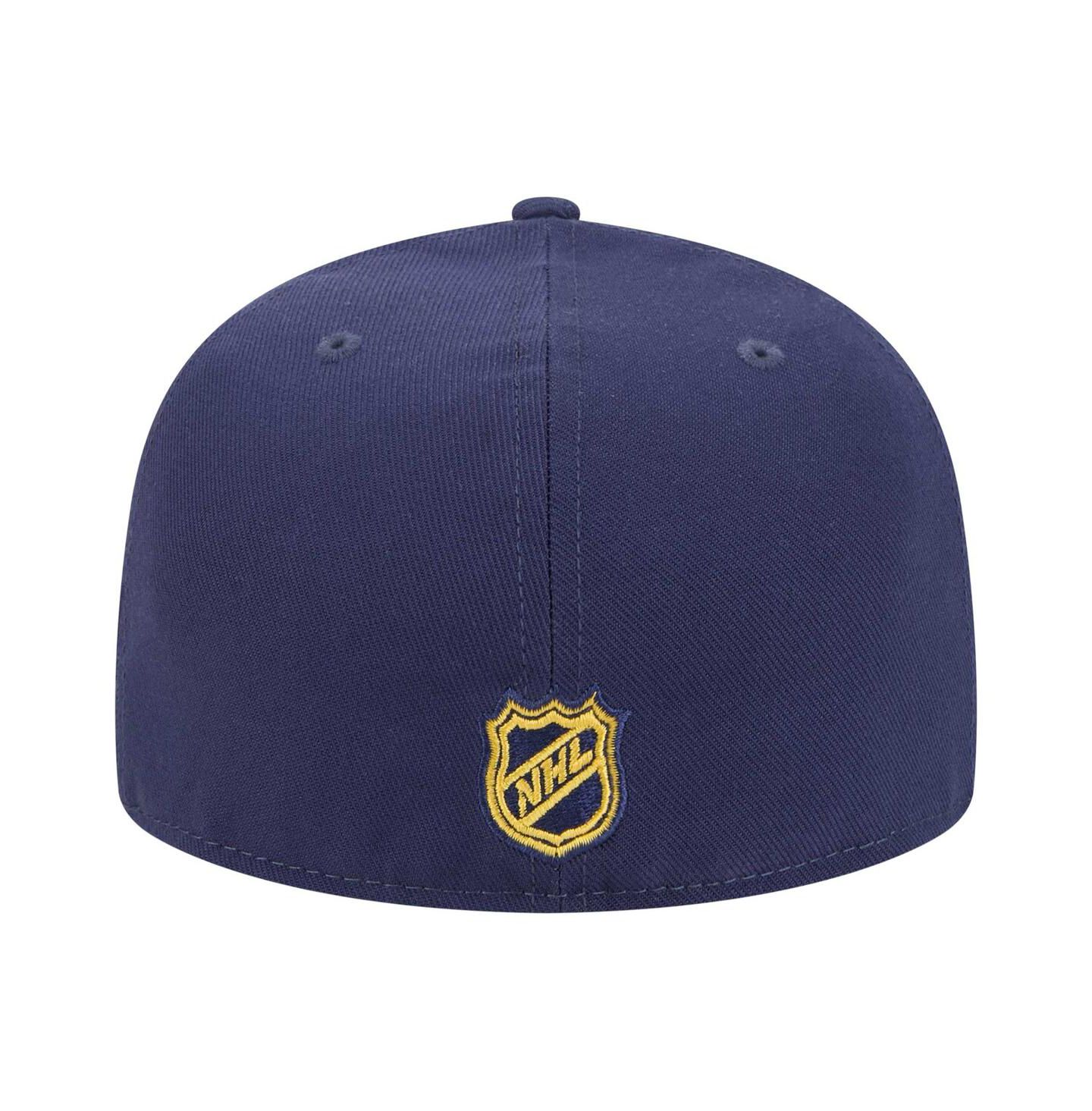 Мужская кепка New Era Navy Florida Panthers Core 59FIFTY Fitted Hat — фото 4