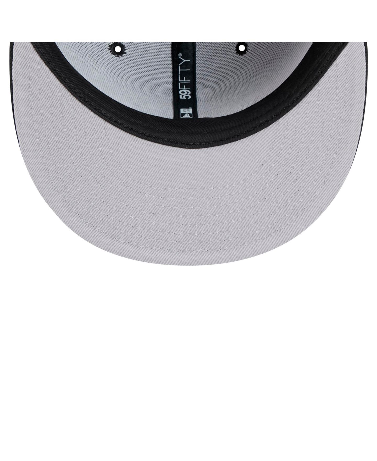 Мужская кепка New Era Black San Jose Sharks Core 59FIFTY Fitted Hat — фото 5