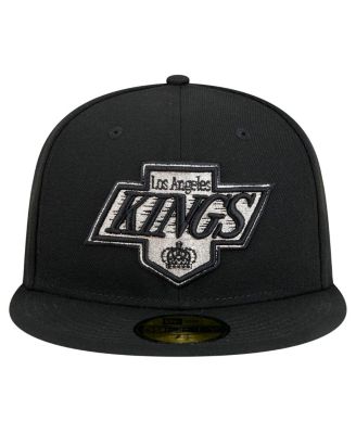 Men's Black Los Angeles Kings Core 59FIFTY Fitted Hat