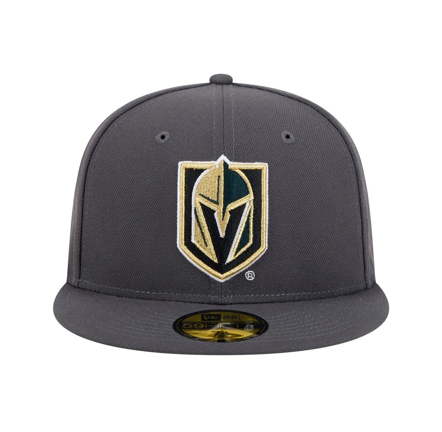 Men's Charcoal Vegas Golden Knights Core 59FIFTY Fitted Hat