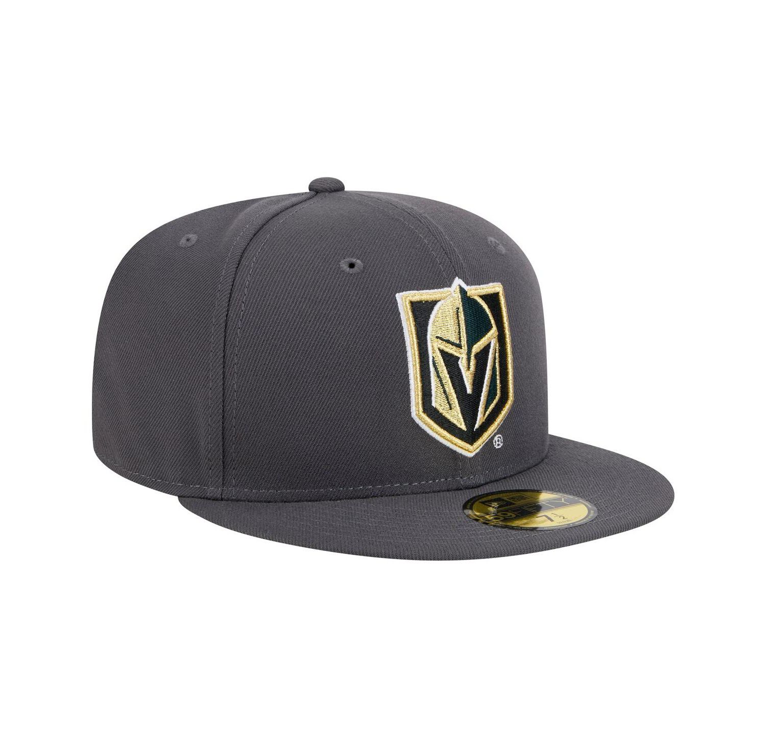 Men's Charcoal Vegas Golden Knights Core 59FIFTY Fitted Hat