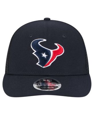 Men's Navy Houston Texans Low Profile 9FIFTY Snapback Hat
