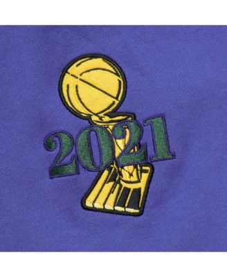 Men's Purple Milwaukee Bucks Hardwood Classics Team OG 3.0 Pullover Hoodie