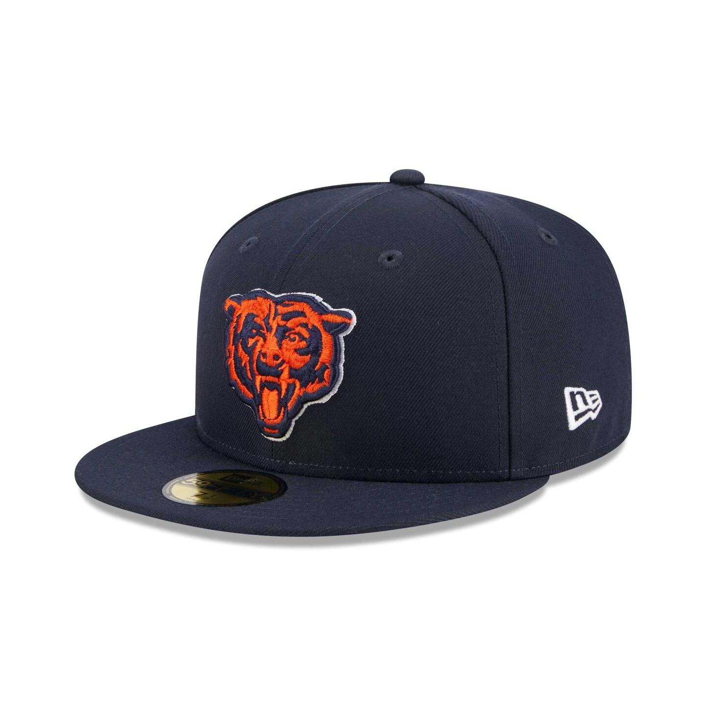 Мужская бейсболка New Era Chicago Bears Alternate Logo Main Patch 59FIFTY Fitted, Navy — фото 2