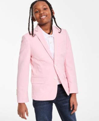 Tommy Hilfiger - Big Boys Stretch Linen-Look Sport Coat