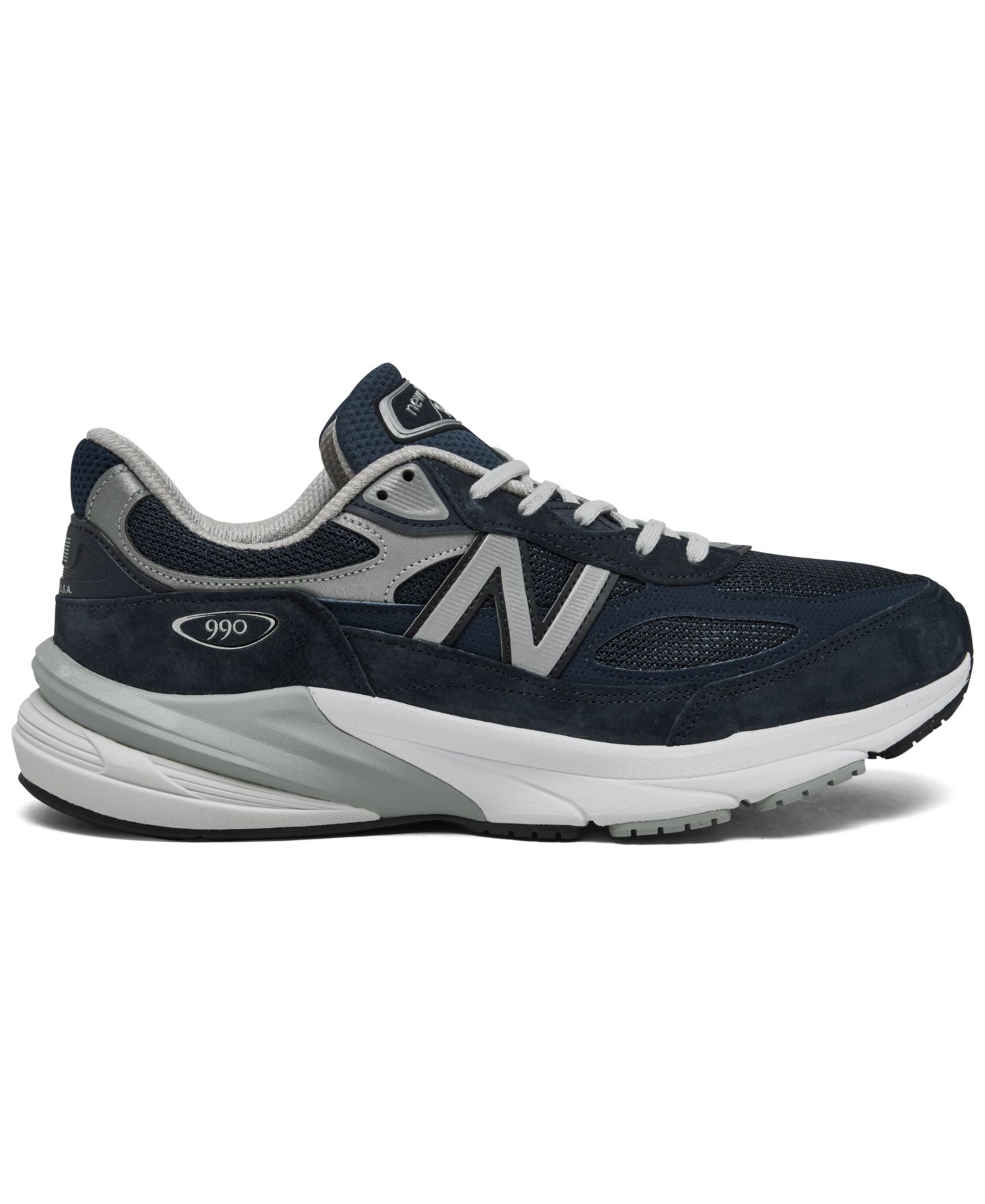 Мужские кроссовки New Balance 990 V6 Running, цвет: Холодный серый — фото 7